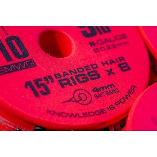 Guru Tackle SMWG Bait Bands Rig 15 Size 16 (0.17mm)