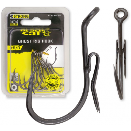 Black Cat Ghost Rig Hook DG - 5 stuks