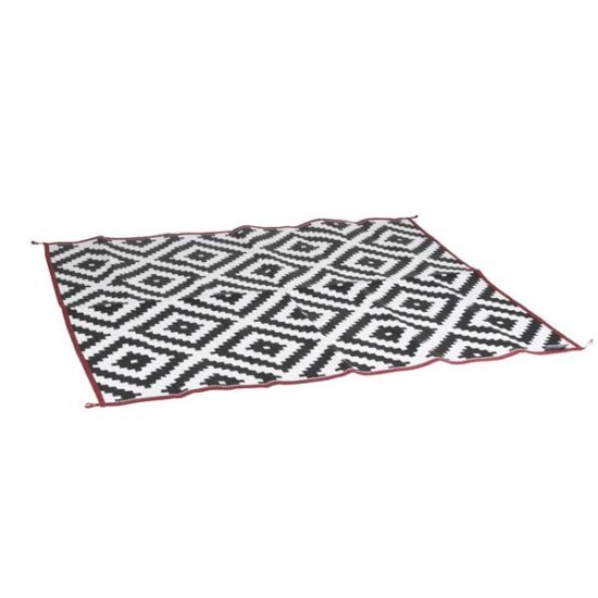 Bo-Camp Urban Outdoor collection Chill mat Lewisham M Zwart Wit