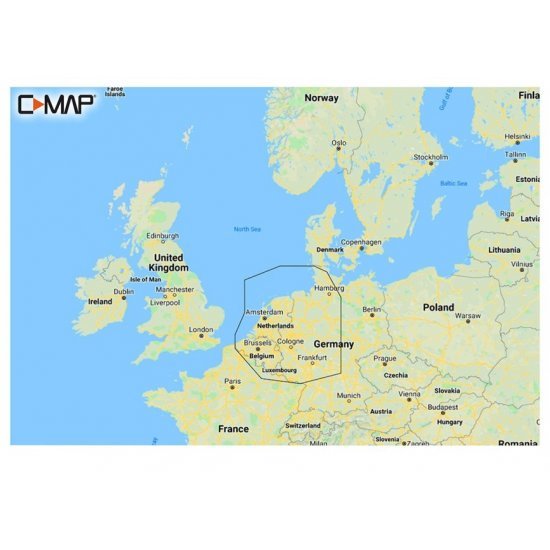 C-Map Discover Benelux Inland & Coastal