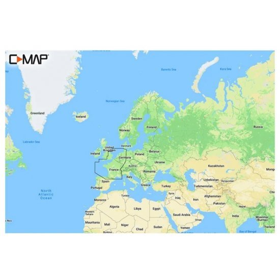 C-Map Reveal North-West European Coasts
