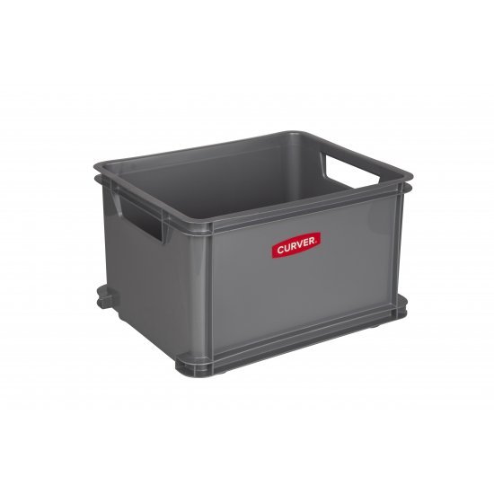 Verwachting goedkoop Daarbij Curver Stacking Crate Unibox Classic Eco Small Grey | Team Outdoors