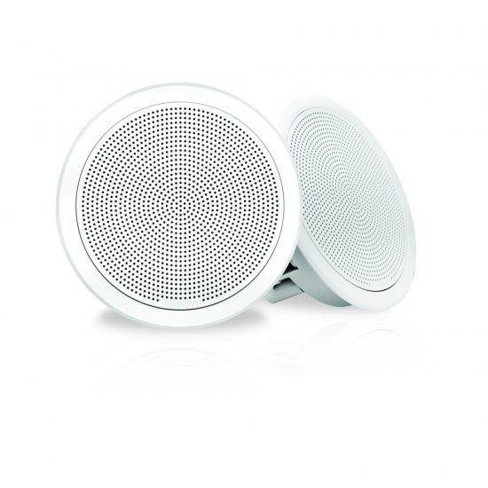 Fusion FM-F65RW Flush Mount Speakers - 6.5 INCH - Round White