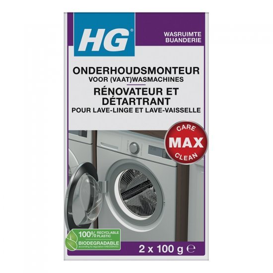 HG Onderhoudsmonteur voor Wasmachines 0.2Kg
