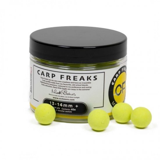 CC Moore Carp Freaks + Pop Ups Yellow 13-14mm