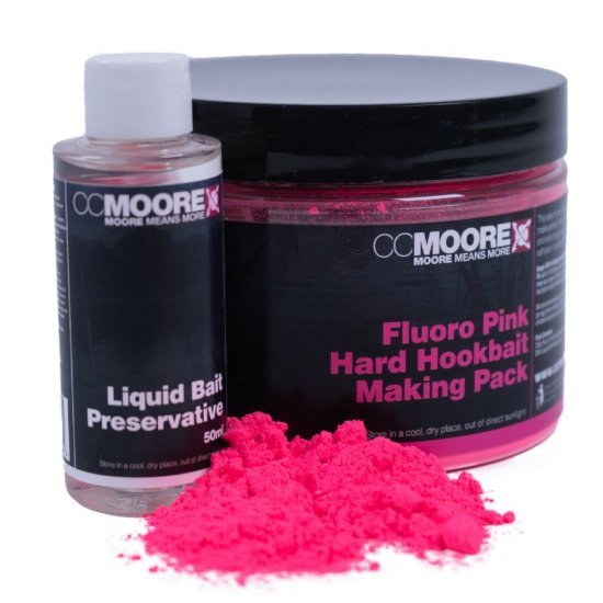 CC Moore Fluoro Pink Hard Hookbait Making Pack