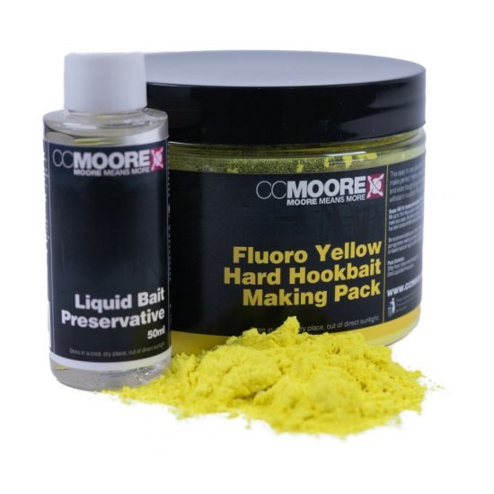 CC Moore Fluoro Yellow Hard Hookbait Making Pack