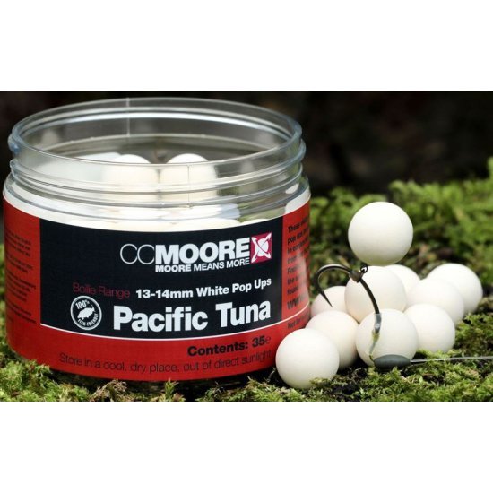 CC Moore Pacific Tuna White Pop Ups 13-14mm