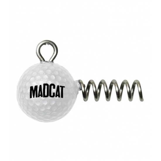 MadCat Golf Ball Screw-In Jighead 80G - 2 stuks