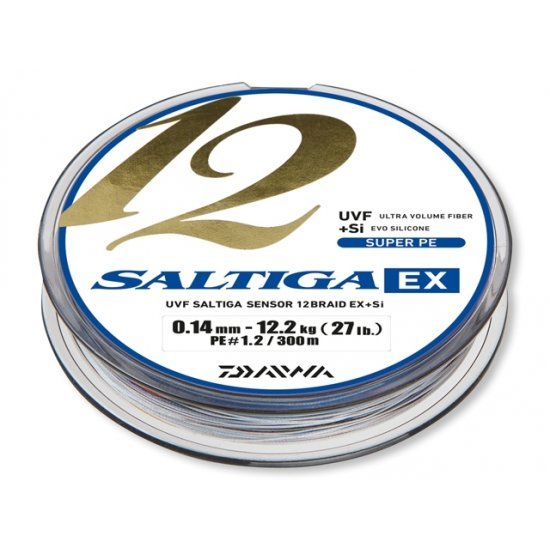Daiwa Saltiga 12 Braid EX+Si Multi Color 0.35mm 300m