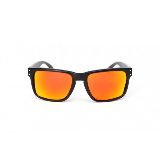 Fortis Eyewear Zonnebril Bays Mat Zwart Oranje XBlok