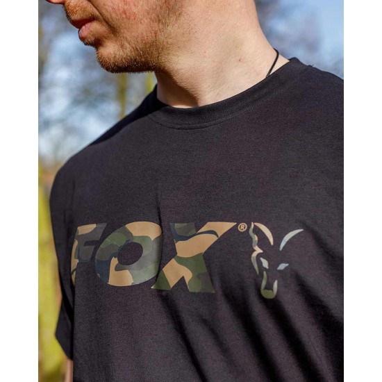 Fox Black Camo Logo T-Shirt