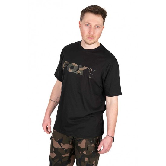 Fox Black Camo Logo T-Shirt