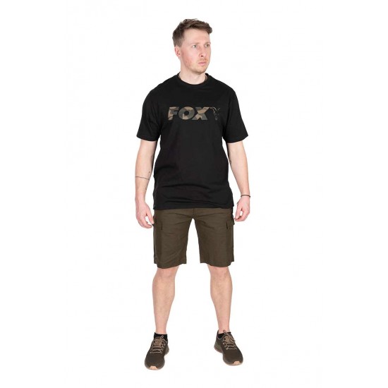 Fox Black Camo Logo T-Shirt