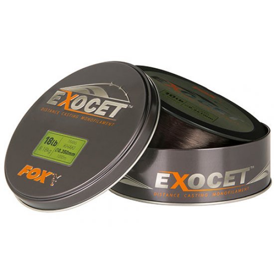 Fox Exocet Mono Trans Khaki 0.370mm 20lb