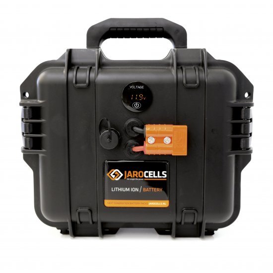 Jarocells Pelican 2050 Portable Storm Case Black High Capacity 12V56Ah