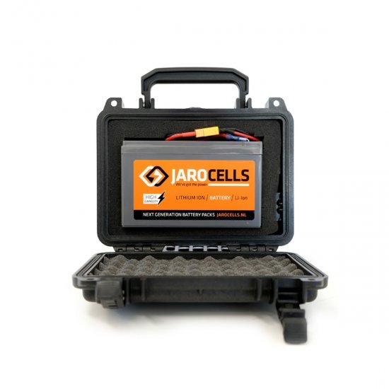 Jarocells Pelican 2050 Portable Storm Mini Case Black High Capacity 12V28Ah