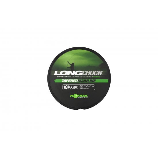 Korda LongChuck Tapered Mainline Green 10-30lb 0.27-0.47mm