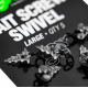 Korda Micro Ring Swivel Bait Screw Large