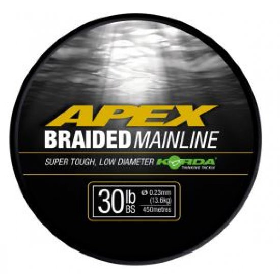 Korda Apex Braided Mainline 30lb 450m