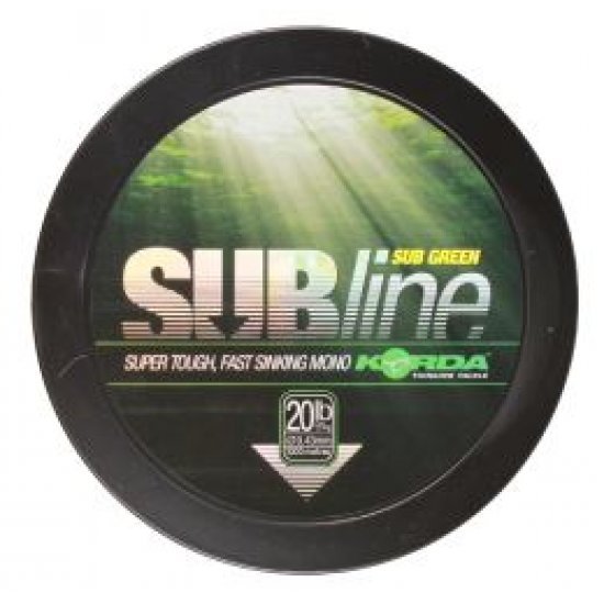 Korda Subline Green 20lb 0.43mm 1000m