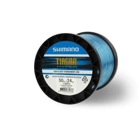 Shimano Tiagra Hyper Blauw 1000m 0.45mm