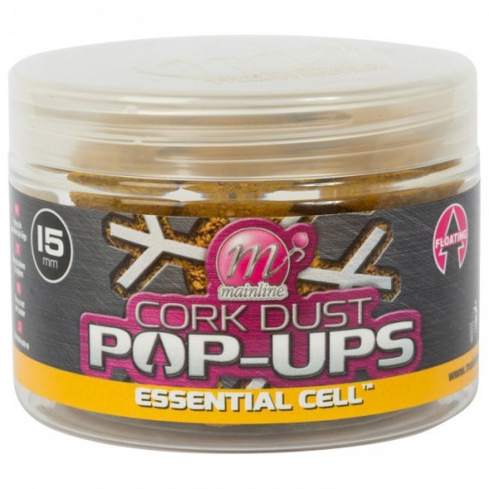 Mainline Cork Dust Pop-Ups Essential Cell 15mm