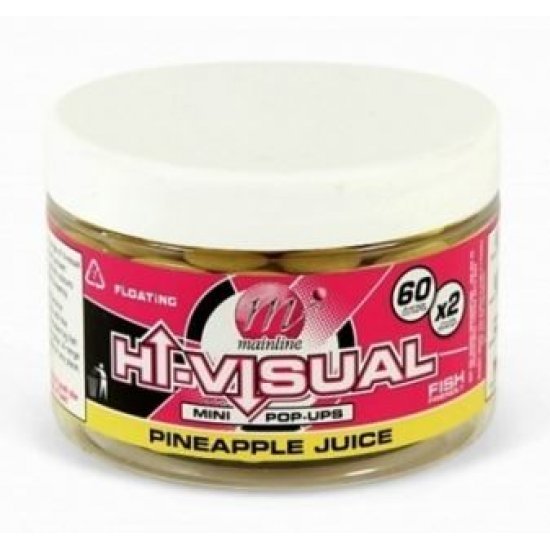 Mainline Hi-Visual Mini Pop-Ups Yellow Pineapple Juice 12mm