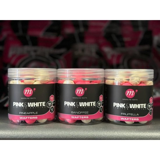 Mainline Fluro Pink & White Wafters Fruitella 15mm