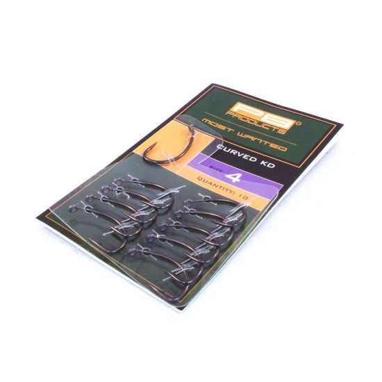 PB Products Curved KD-hook DBF Size 2 10pcs