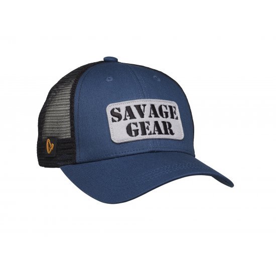 Savage Gear Logo Badge Cap One Size Teal Blue