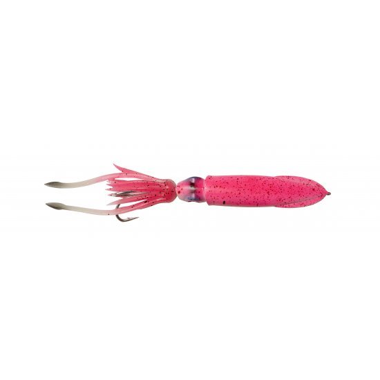 Savage Gear 3D Swim Squid Jig 14cm 400g Sinking Pink Glow
