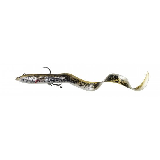 Savage Gear 4D Real Eel PHP 20cm 38g Sinking Olive Pearl