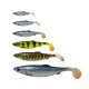 Savage Gear LB 4D Herring Shad 9cm 5g Fire Tiger Bulk 40 Stuks