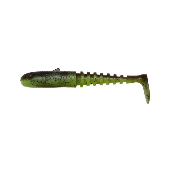 Savage Gear Gobster Shad 11.5cm 16g Chartreuse Pumpkin 5 Stuks