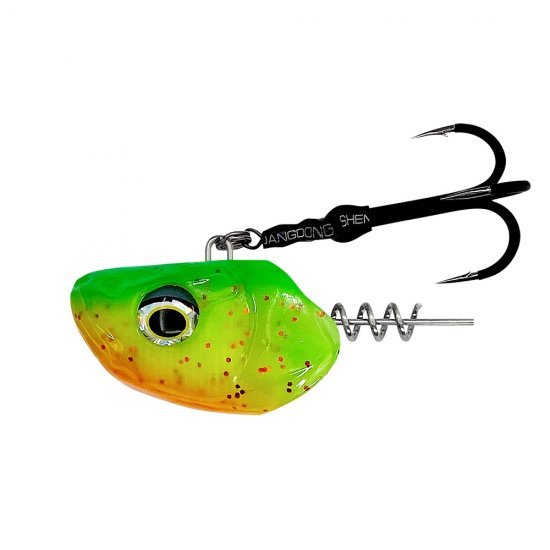 Savage Gear Monster Vertical Head 45g 1/0 Chartreuse 1 Stuk