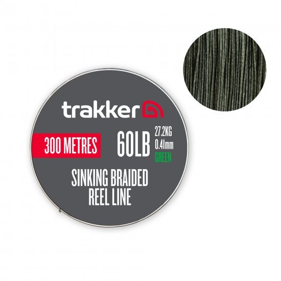 Trakker Sinking Braid Reel Line 0.41mm 300m