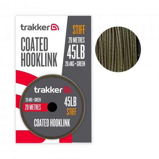 Trakker Stiff Coated Hooklink 45lb 20m