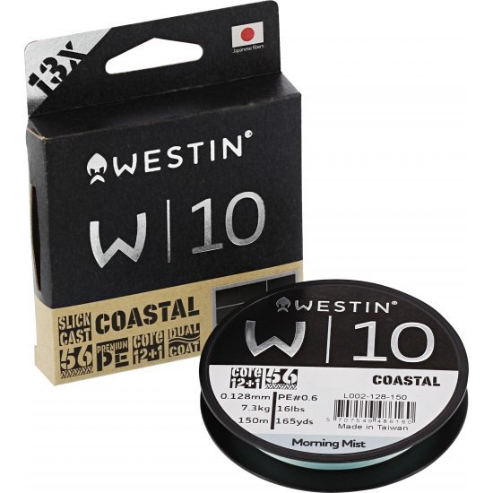 Westin W10 13 Braid Coastal Morning Mist 0.128mm 150m 7.3kg