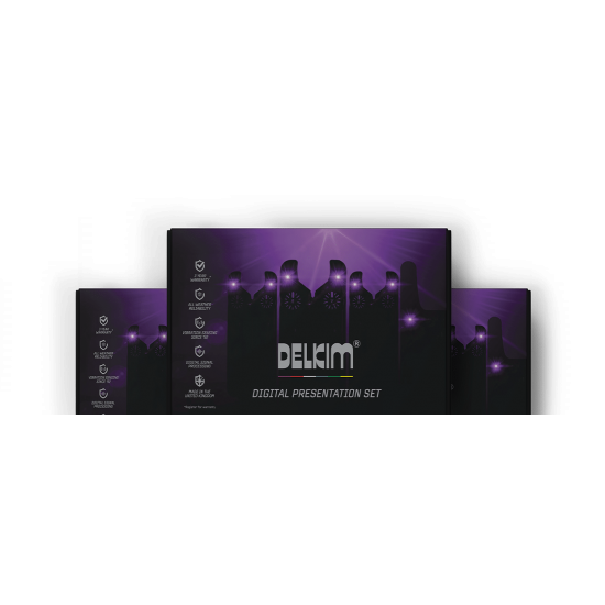 Delkim Digital Presentation Set Purple LEDs