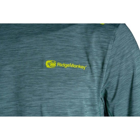 RidgeMonkey APEarel CoolTech T-Shirt Green Junior