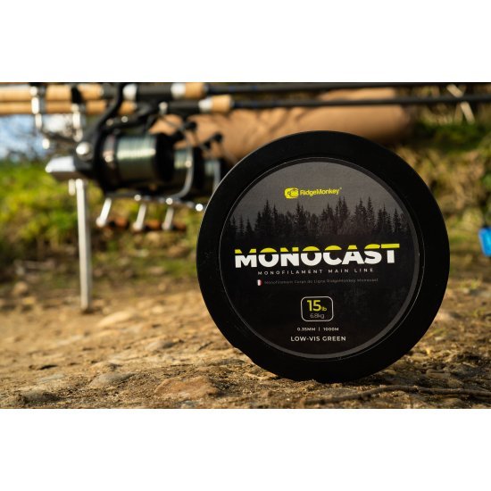 RidgeMonkey MonoCast Monofilament Main Line 0.30mm 1000m
