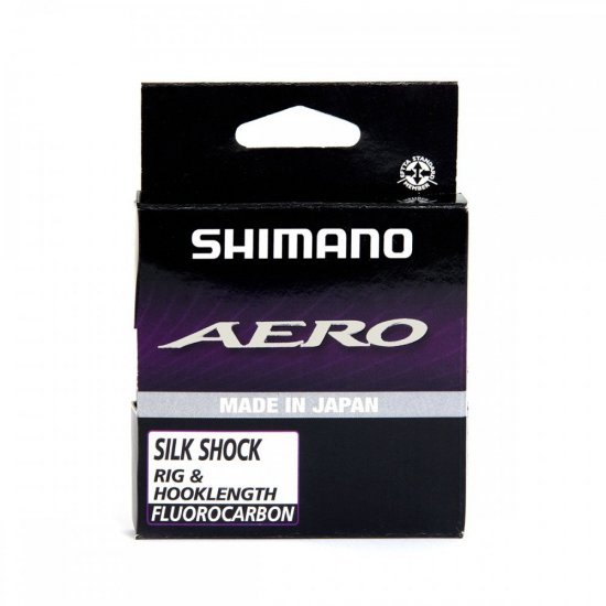 Shimano Aero Silk Shock Fluoro Rig 50m 0.132mm 1.72kg Grey