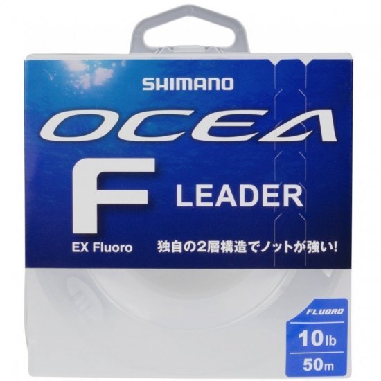 Shimano Line Ocea EX Fluoro Leader 50m 0.916mm 100lb Clear