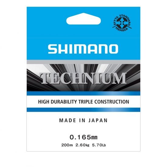 Shimano Technium 200m 0.165mm