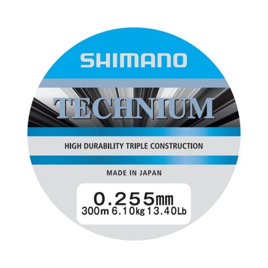 Shimano Technium 300m 0.255mm