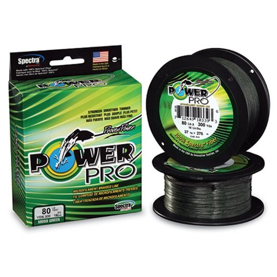 Shimano Power Pro Braided Line Moss Green 1370m - Shimano Power Pro Braided Line Moss Green 0.28mm 1370m Team Outdoors