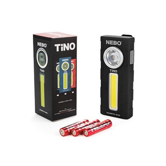 Nebo Tino 2 in 1 Spot and Work Light Black
