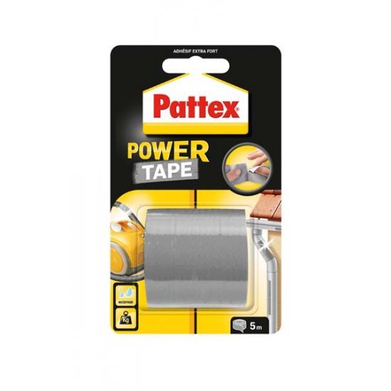 Pattex Power tape Waterbestendig 5 Meter Grijs