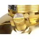 Petromax Hogedruklamp HK500 400 Watt Brass